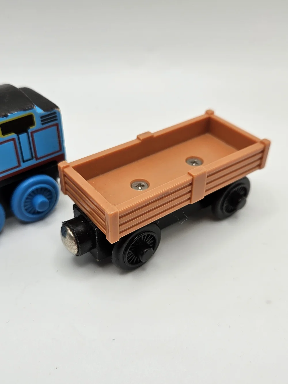 Thomas the Train Wooden Railway Set Thomas Bertie Bus Present Cargo Car Train